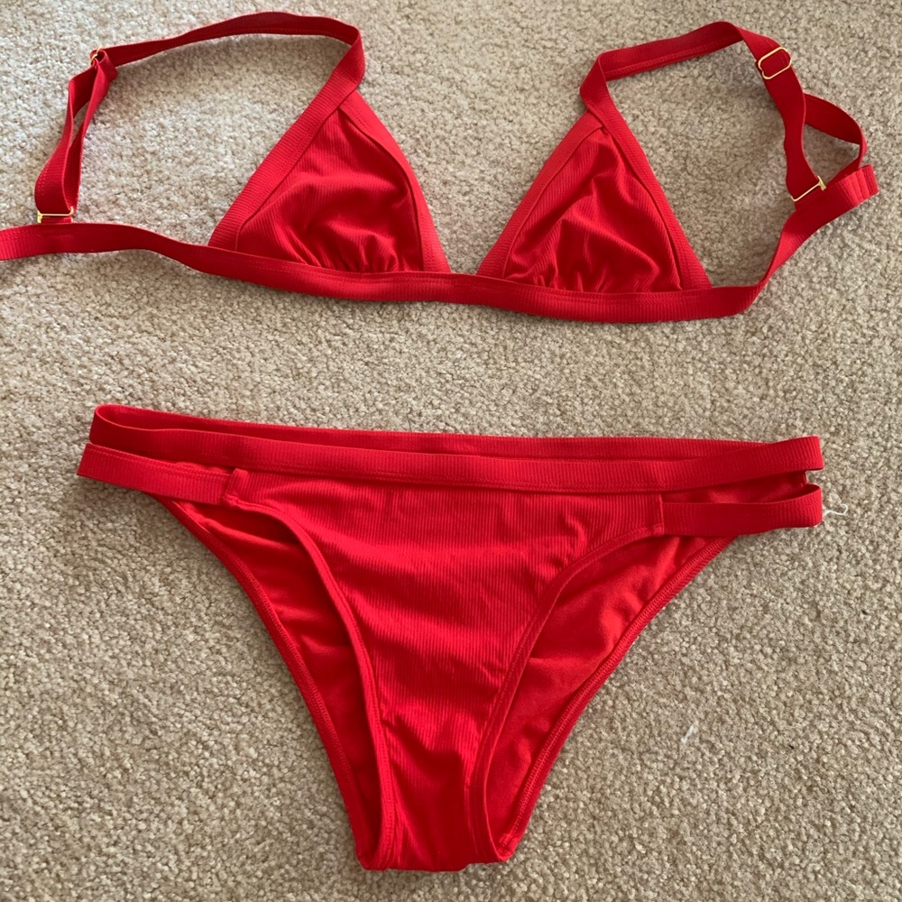 Red bikini